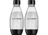 Sodastream Buteliukai Sodastream Dws Fuse, Juodos Spalvos, 2 X 0,5 L