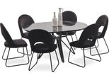 Set Sala Da Pranzo Tavolo Da Pranzo 6X Sedie Set Completo Lusso 7 Pezzi