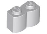 1X2 Pallisade - 1 Pezzo Grigio Chiaro Bluastro