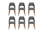 Sedia Designer 6X Sedie Sedia Di Legno Sedia Da Pranzo Lusso Legno Nuovi Mobili Nuovi
