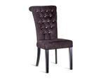 Poltrona Chesterfield Design Sedia Imbottitura Legno Poltrona Sedie Club Lusso Tessuto