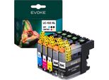 Cartucce Per Brother Lc 123 Xl LC123 ️️ Dcp J132W J152W J552DW J752DW ️