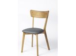 Sedia Diana Soft In Rovere, INARI22, Set Di 2