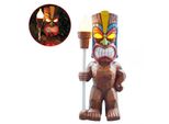 Luce Led Tiki A Energia Solare, Figura Totemica Solare, Ornamento, Luce Led Da Giardino, Decorazione, Artigianato Per Veranda, Prato, Sentiero