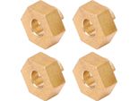 Adattatore Esagonale Rc, Adattatore Esagonale Rc In Ottone, Adattatore Esagonale Per Ruote, Adattatore Esagonale In Ottone 3MM, Accessorio Rc, Adattatore Esagonale Per SCX24 90081