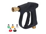 Pistola A Pressione, Idropulitrice, 1/4 Di Pollice M22, 3000 Psi Con 5 Ugelli Per Uso Domestico
