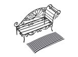 Letto In Miniatura Per Casa Delle Bambole, Letto Per Casa Delle Bambole, Letto In Miniatura In Ferro, Letto In Ferro Per Casa Delle Bambole, 1: 12 Letto Per Casa Delle Bambole, Letto In Miniatura Per Casa Delle Bambole In Ferro