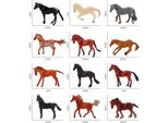 Giocattolo Educativo, Mini Figure D'azione Di Cavallo Modello Giocattolo, Simulazione Pvc Miniatura Cavallo Animali Giocattolo Playset