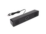 Altoparlante Per Computer E 350TS, Ingresso Da 3,5 Mm, Soundbar Per Computer Cablata Alimentata Via Usb Con Controllo Del Volume Per Pc Desktop, Laptop, Tablet