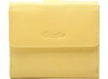 Esquire Pelle Portafoglio Viktoria Little Wallet Yellow Giallo