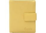 Esquire Pelle Portafoglio Viktoria 62 Wallet Yellow Giallo