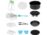 Jayseuw Accessori Per Friggitrice Ad Aria, Set Di 12 Pezzi Per Friggitrici Ad Aria Per Friggitrice Ad Aria4.0Qt-8Qt