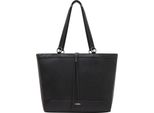 L.Credi Borsa Shopper Borsa A Tracolla Olga Shopper Black Nero