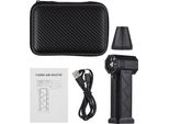 Spolverino Elettrico Ad Aria Compressa, 130.000 Giri/Min, Soffiatore A Secco A Getto Cordless Con 2 Batterie Ricaricabili