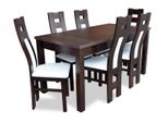 Set Completo Tavolo Da Pranzo 6X Sedie Sala Da Pranzo Gruppo Tavoli Legno 7Pz Vero Legno