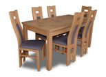 Sala Da Pranzo 6X Poltrone 7Pc Set Classico Tavolo Da Pranzo Gruppo Sedie Lusso