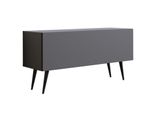 Cabinet Tv : Antracite, Gambe Nere, 100 X 52 X 32 Cm