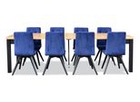 Poltrone Tavolo Da Pranzo Tavolo In Legno Sala Da Pranzo Set 6X Sedie Set 7 Pz