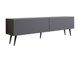 Cabinet Tv : Antracite, Gambe Nere, 170 X 52 X 32 Cm