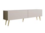 Sedia Tv : Cachemire, Gambe Dorate, 170 X 52 X 32 Cm