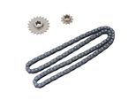 Pignone T8F 11T, Pignone T8F 11 Denti, Pignone T8F 20 Denti, Catena Pignone T8F, Catena Di Trasmissione T8F 116 Maglie, Gruppo Catena Pignone T8F
