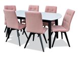 Tavolo Da Pranzo 6 Sedie Set Sala Da Pranzo Tavoli Classici Tavolo 7 Pezzi Nuovo