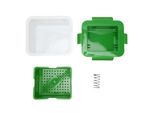 Pressa Per Tofu Con Fori Di Drenaggio, Pressatura Uniforme, Scolapasta Per Tofu Facile Da Usare, Spremiagrumi Per Tofu In Pp Per La Cucina, Verde