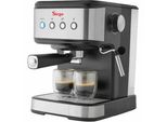 Macchina Da Caffè Sirge Lussyn Per Caffè Espresso, Cappuccino In Polvere E/O Cialde, Potenza 1100 Watt, Pompa 15 Bar