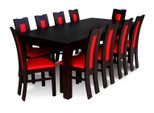 Tavolo Da Pranzo Set Da Sala Da Pranzo Gruppo Da Pranzo Tavolo Classico 11 Pezzi Sedia 10X Sedie