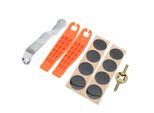 Kit Di Toppe Senza Colla, Kit Di Toppe Autoadesive Senza Colla, Strumento Di Riparazione Degli Pneumatici Della Bicicletta, Strumento Di Riparazione Della Gomma Della Bicicletta, Strumento Di Rimozione Degli Pneumatici Della Bicicletta, Accessori Per Il Ciclismo