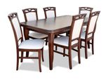 Tavolo Classico Tavolo Da Pranzo Legno Sala Da Pranzo Set 6X Sedia Set Sedie Poltrona 7Pcs