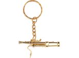 Fagotto Forma Portachiavi, Mini Fagotto Forma Portachiavi, Fagotto Forma Ottone Portachiavi, Carino Fagotto Forma Portachiavi, Strumento Musicale Portachiavi, Mini Musicale Portachiavi