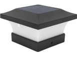 Lampada Solare Del Capitale, Luci Solari Del Cappuccio Del Palo, Luce Quadrata Del Recinto, Luci Solari All'aperto Del Cappuccio Del Palo, Luce Solare Del Palo Del Recinto, Cappuccio Del Recinto Della Coperta Del Led