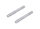 2 Pezzi Perni Di Allineamento Ruota Guida Di Montaggio M14 X 1,5 Filettatura In Acciaio Inox