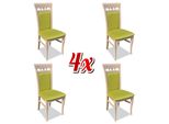 Set Poltrona Nuovo 4X Sedie Sedia Tappezzeria Design Salotto Cucina Seduta Sala Da Pranzo