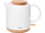 Adler Electric Kettle | Ad 1304 | Electric | 1200 W | 1 L | Ceramic | 360° Rotational Base | White