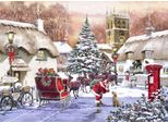 Puzzle Bluebird Villaggio Di Natale E Babbo Natale - 1500 Pezzi