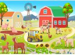 Puzzle Bluebird Legespiel Animali Della Fattoria - 24 Pezzi Kinderpuzzle