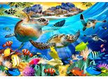 Bluebird Puzzle Turtle Beach - Giocattolo Colorato Da 300 Pezzi