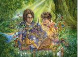 Grafika Puzzle Josephine Wall - Libro Di Storie Magiche - Puzzle Da 2000 Pezzi