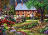 Grafika Puzzle Chuck Pinson - Il Dolce Giardino - Puzzle Da 2000 Pezzi