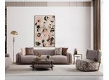 Elegante Suite Da Salotto Esclusiva Poltrona Imbottita A Quattro Posti