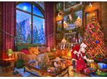 Puzzle Bluebird Christmas Lodge - 2000 Pezzi