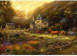 Puzzle Grafika Chuck Pinson - La Valle Dorata - 500 Pezzi