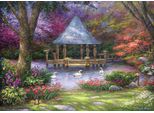 Grafika Puzzle Swan Pond 500 Pezzi Chuck Pinson Puzzle