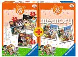 Ravensburger Puzzle 3 Puzzle + Memoria - 44 Gatti - 25 Pezzi