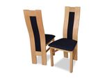 Set Seduta Imbottitura Legno 4X Sedie Nuovo Soggiorno Sala Da Pranzo Gruppo Set Sedia