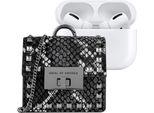 Ideal Of Sweden, Mini Custodia Per Airpods Modello Zoe Con Cinturino E Moschettone, Nero