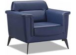 Poltrona Da Salotto 1 Posto Design Moderno Mobili Eleganti Blu Lusso