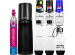 Sodastream Spumantizzatore Terra Black Set 3 Bottiglie Cartuccia Sciroppo